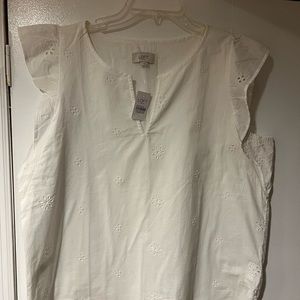 NWT Loft Blouse Size L
